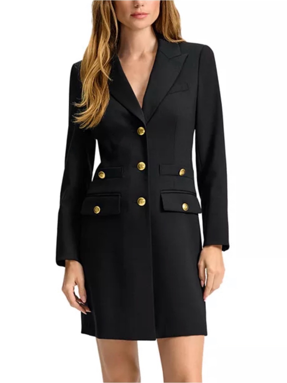 Veronica Beard Dress 4 Walsh blazer dress nwt $798 blazer dress black wool